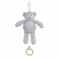 ORSO MUSICALE A MAGLIA GRIGIO PASITO A PASITO