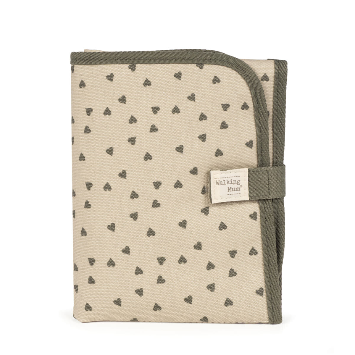FASCIATOIO HEARTS POPPY MOSS WALKING MUM