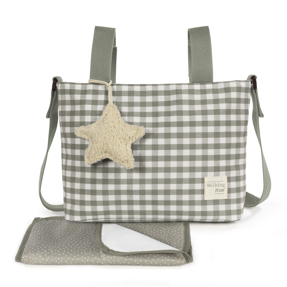 BORSA CROSSBODY CAETANA STONE VERDE WALKING MUM