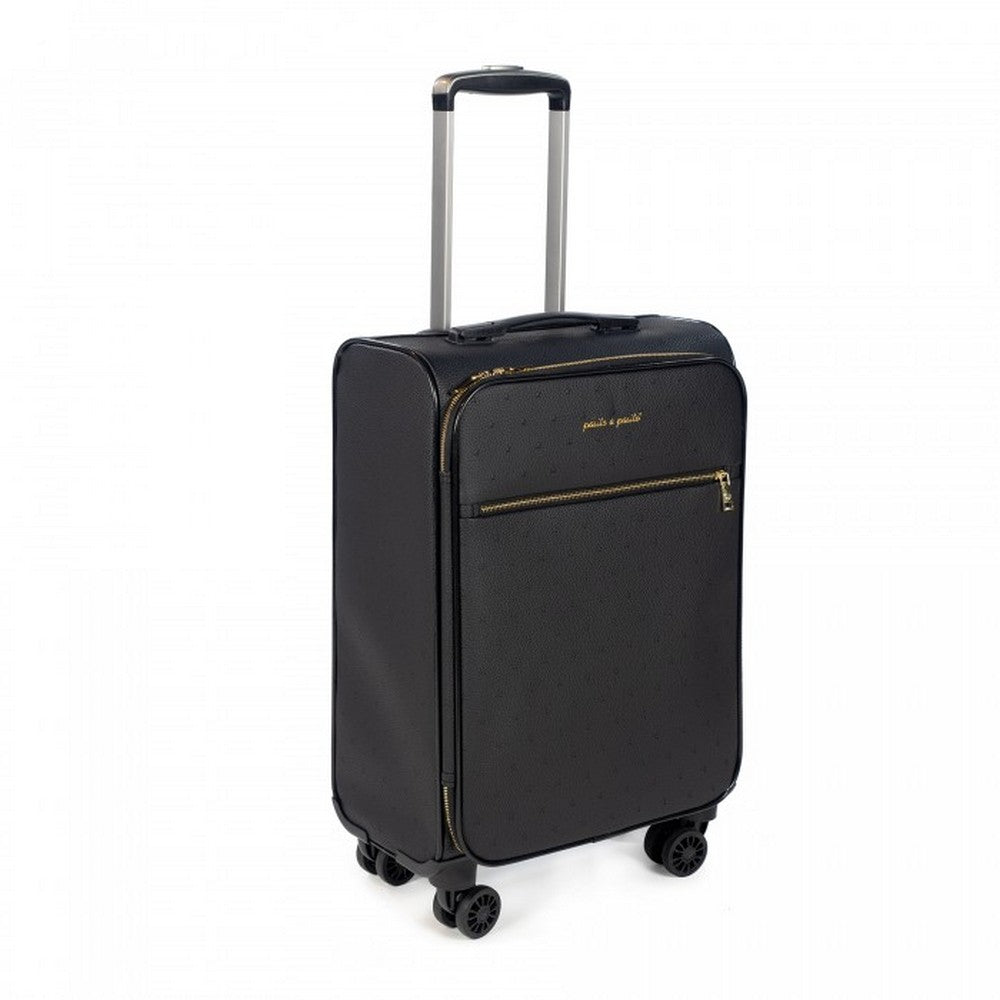 TROLLEY PASITO A PASITO ANIMAL PRINT LONDON BLACK