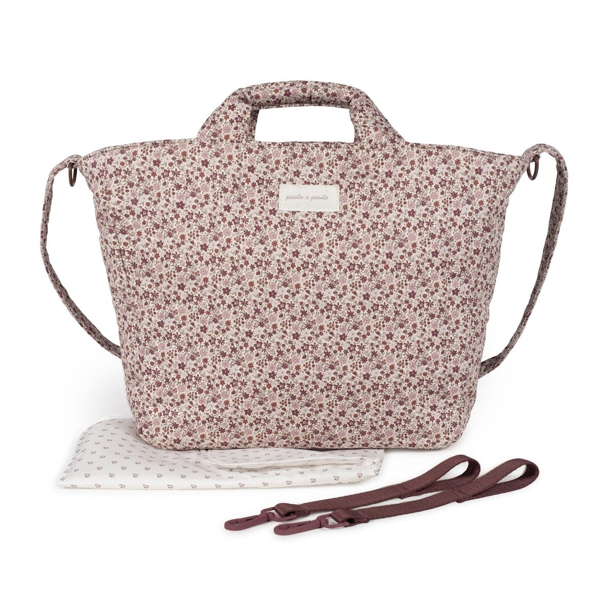 BORSA FASCIATOIO CHERRY FIORI CON MATERASSINO PASITO A PASITO
