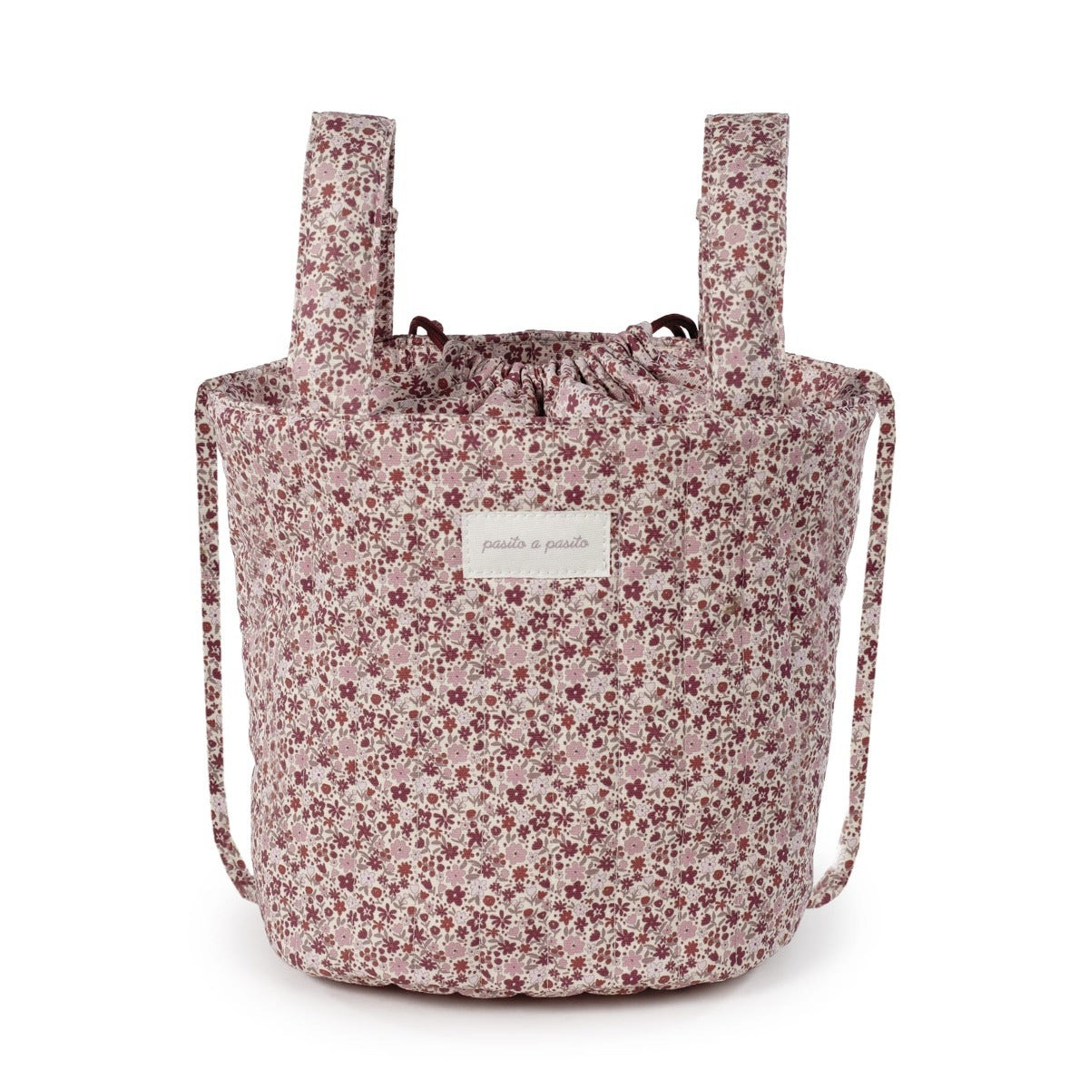 BORSA BUCKET CHERRY FLOREALE ICON PASITO A PASITO