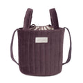 BORSA BUCKET CHERRY VELVET PASITO A PASITO