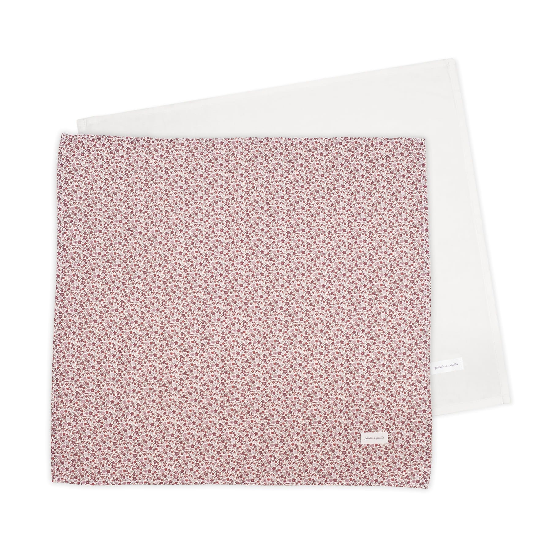 SET 2 MUSSOLE 70X70 CM CHERRY FIORI PASITO A PASITO