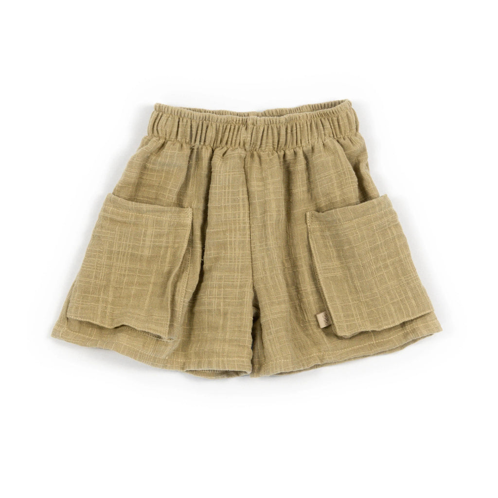 SHORT BIMBA CON TASCHE BAMBOOM