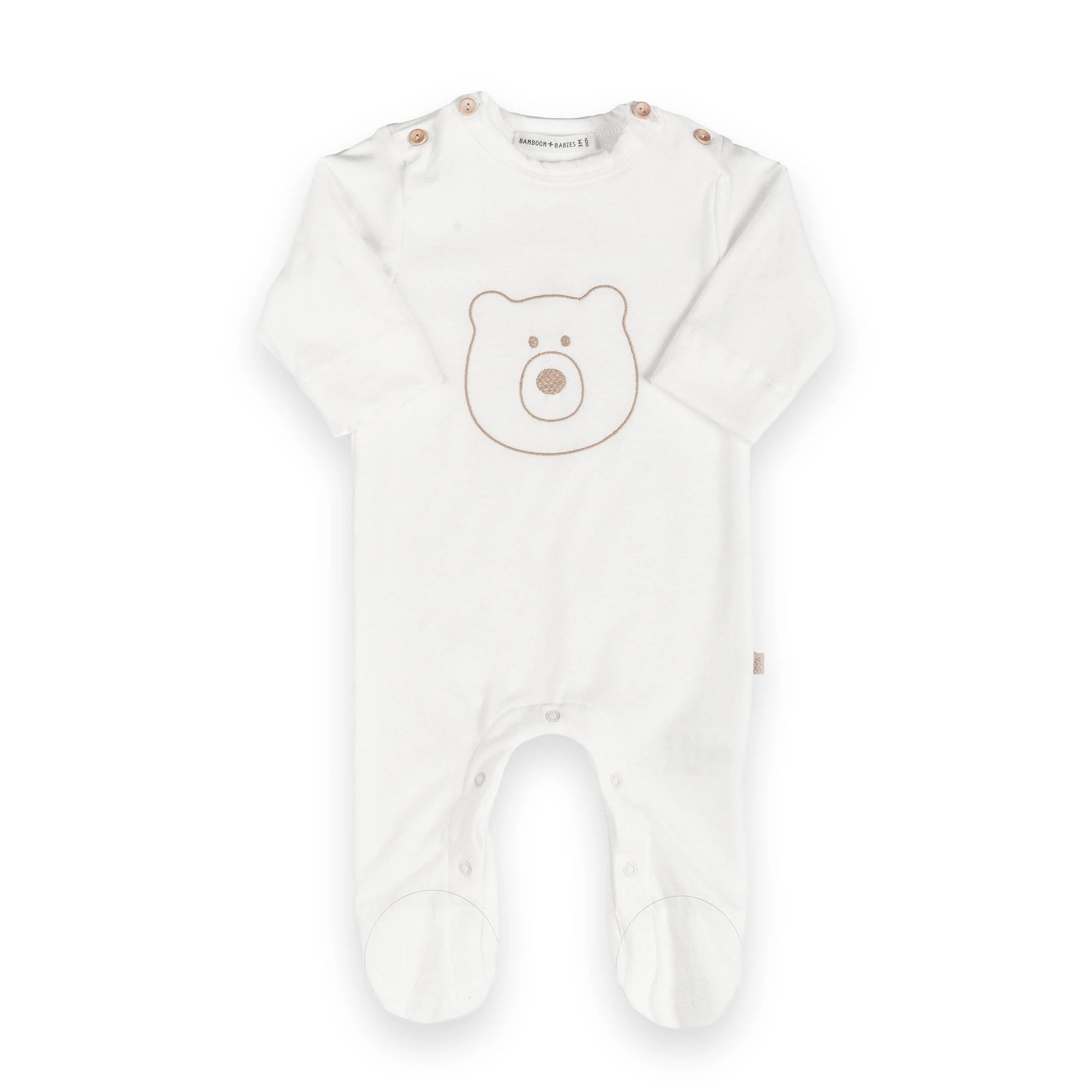 TUTA ORSO CON PIEDI BAMBOOM