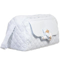 PUCCIO BORSA MAMMA IN TESSUTO AZZURRO