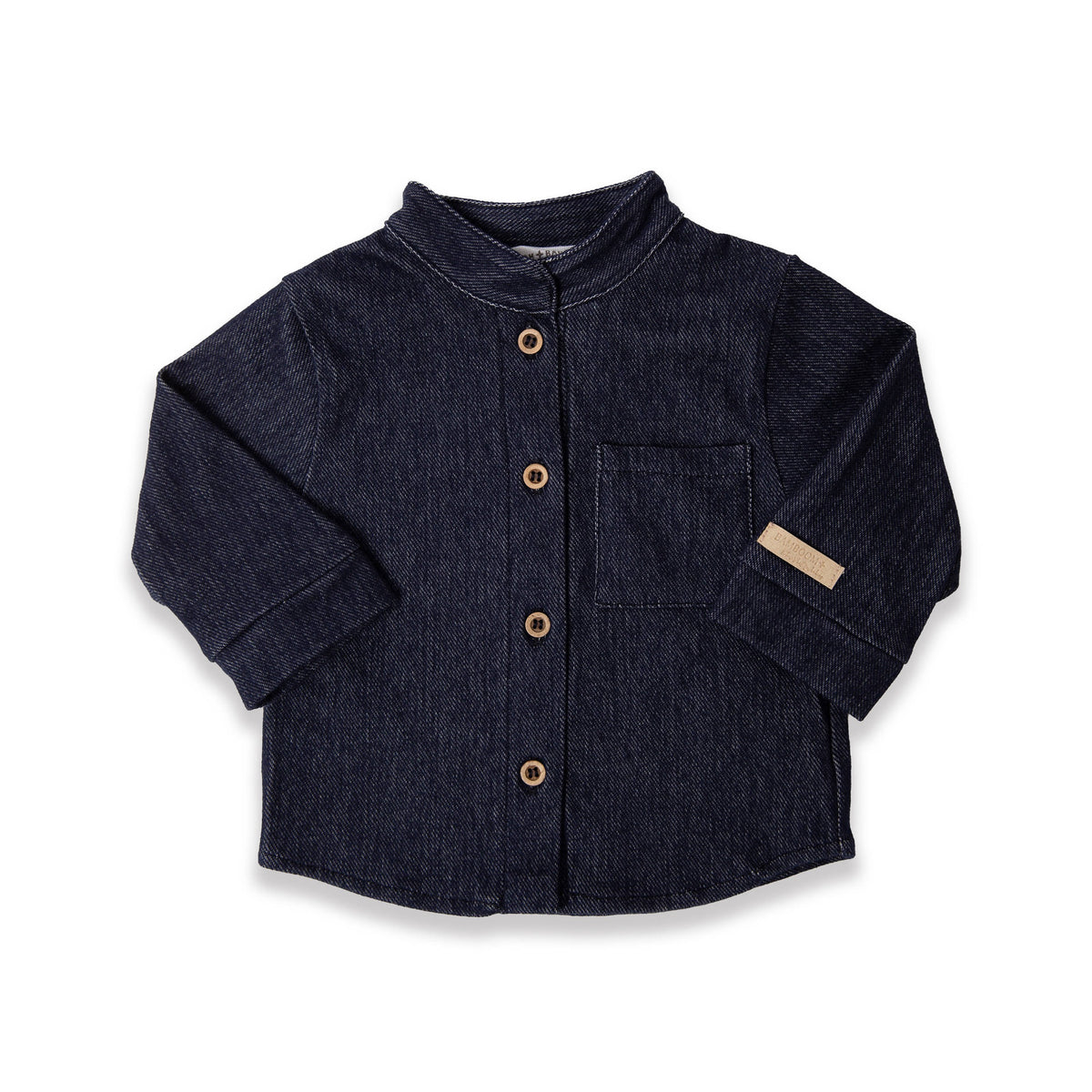 CAMICIA CON COLLO COREANO BAMBOOM