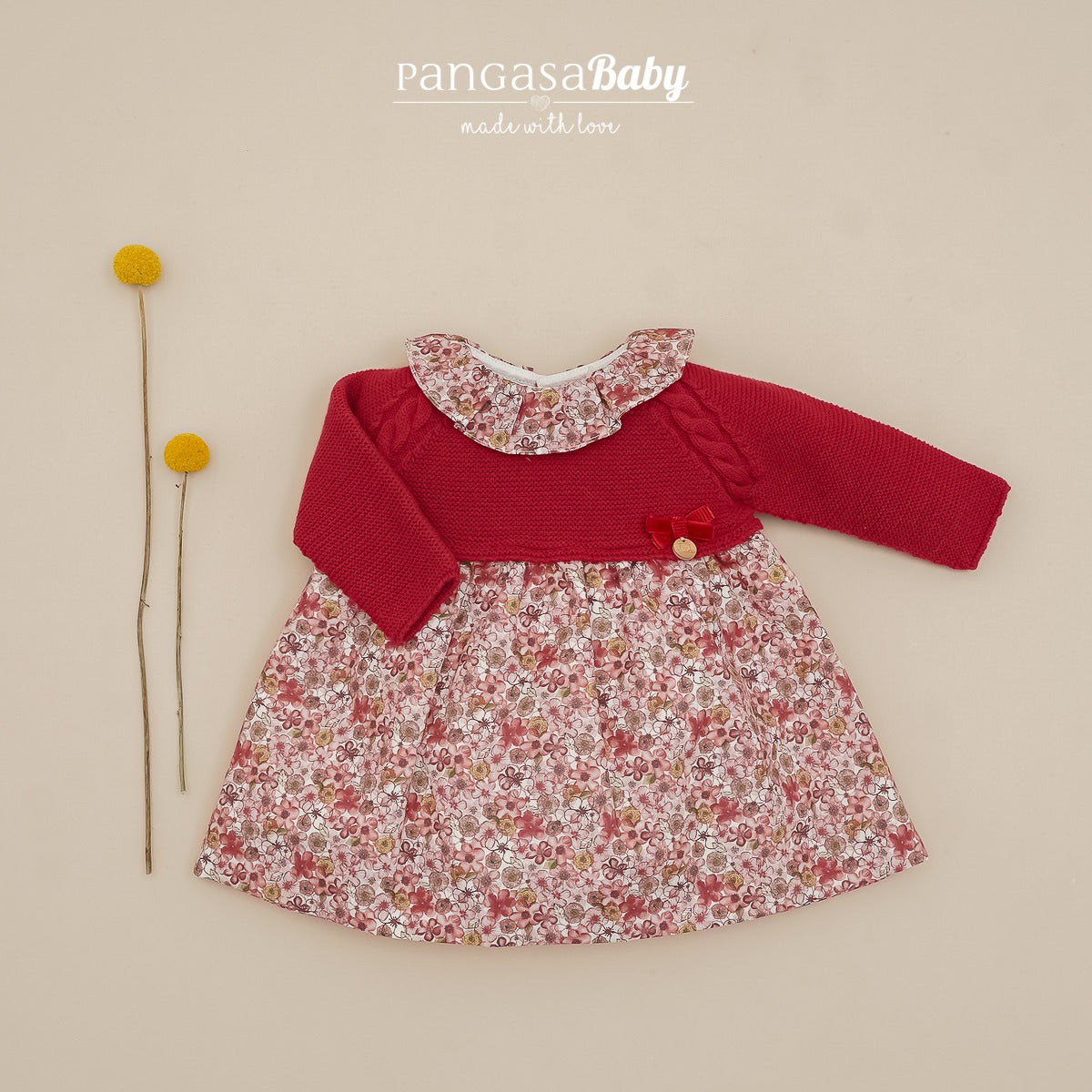 VESTITO FIORI DI CILIEGIO PANGASA