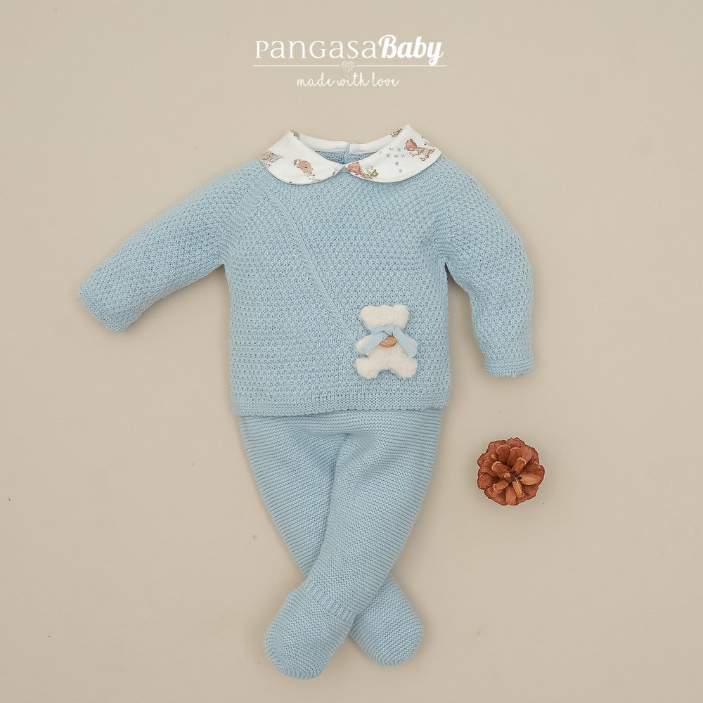COMPLETO IN MAGLIA TEDDY PANGASA