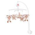 GIOSTRINA MUSICALE FEHN Cane, Papera, Orso - Rainbow