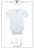 BODY NEONATO MEZZA MANICA IN COTONE STORY LORIS
