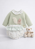 COMPLETO MAGLIA SCOIATTOLO E CULOTTE PANGASA
