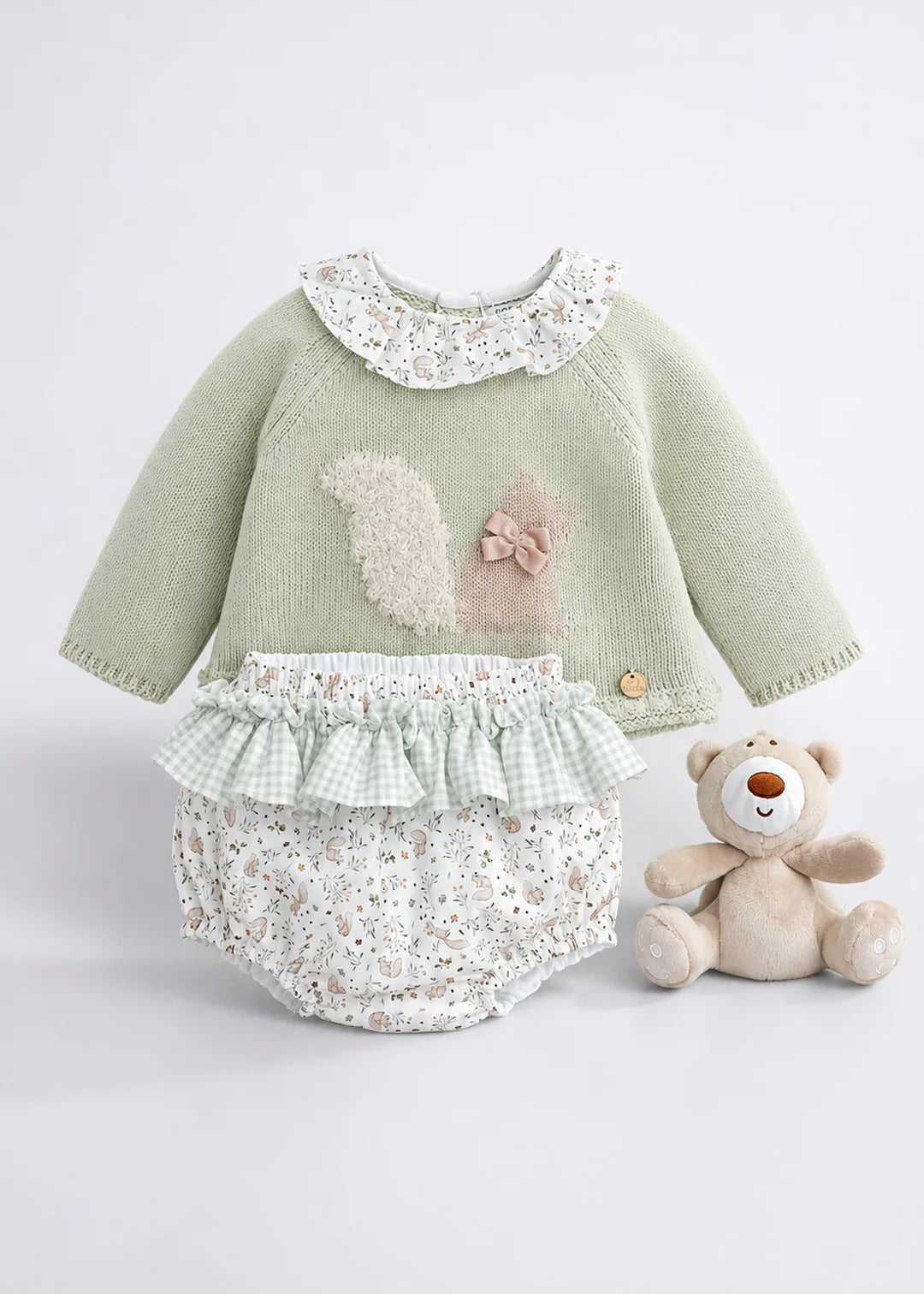 COMPLETO MAGLIA SCOIATTOLO E CULOTTE PANGASA