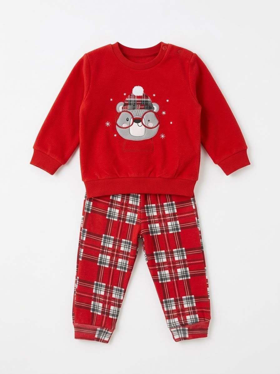 COMPLETO ORSETTO NATALIZIO BABY VIP