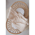 COPERTA CULLA 140x100 - WRINKLED + SPUGNA PELUCHE - Water pink