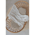 LENZUOLA PER LETTINO 110x140cm, CON FEDERA - BOOMY'S WORLD - Oyster grey