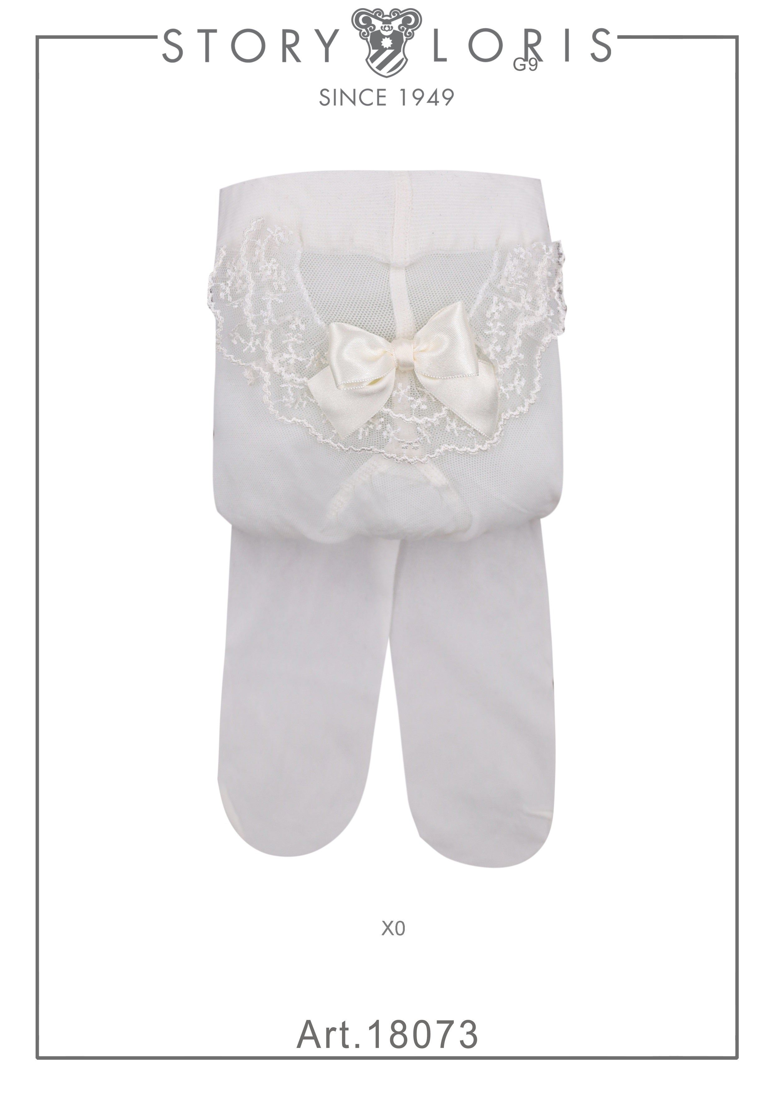 COLLANT TULLE RICAMATO
