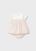 VESTITO COMBINATO CON COPRIPANNOLINO CERIMONIA MAYORAL