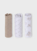 SET 3 GARZE NEONATA CONIGLIETTO