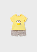 COMPLETO PANTALONCINO E MAGLIETTA NEONATO MAYORAL