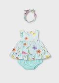 COMPLETO 3 PEZZI CON FASCIA NEONATA MAYORAL