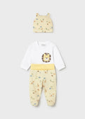 COMPLETO 3 PEZZI GHETTINA NEONATO MAYORAL