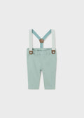 PANTALONE LUNGO CON BRETELLE