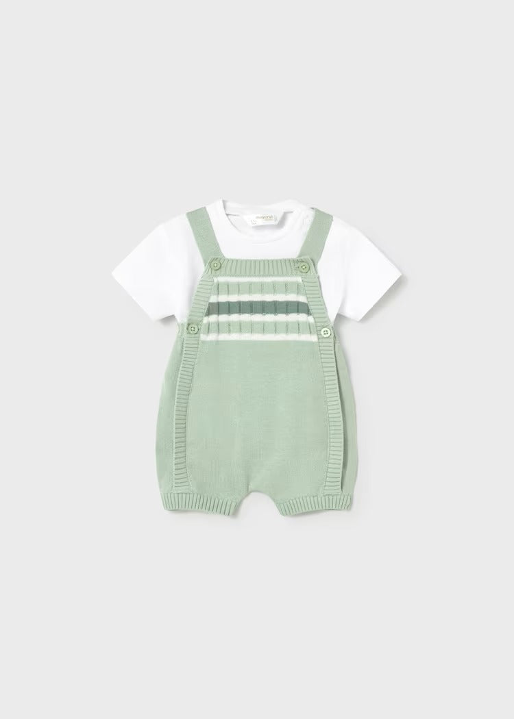 COMPLETO SALOPETTE E MAGLIETTA NEONATO MAYORAL