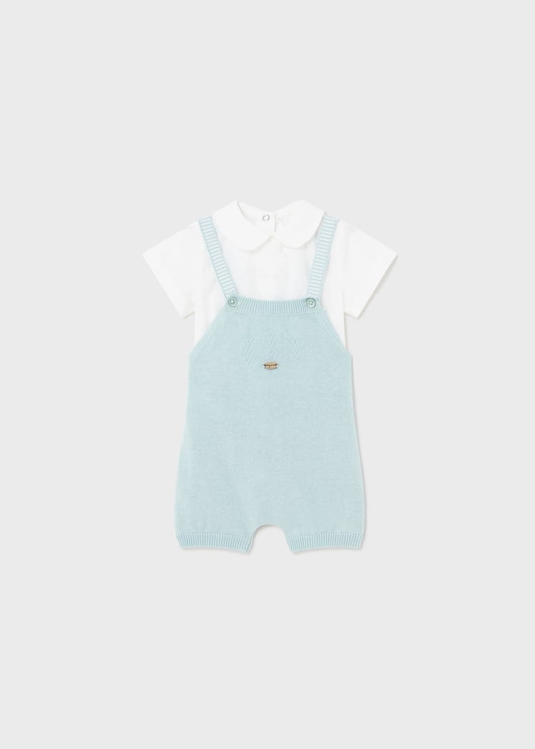 COMPLETO 2 PEZZI SALOPETTE NEONATO