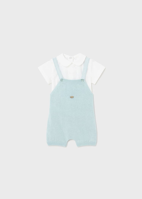 COMPLETO 2 PEZZI SALOPETTE NEONATO