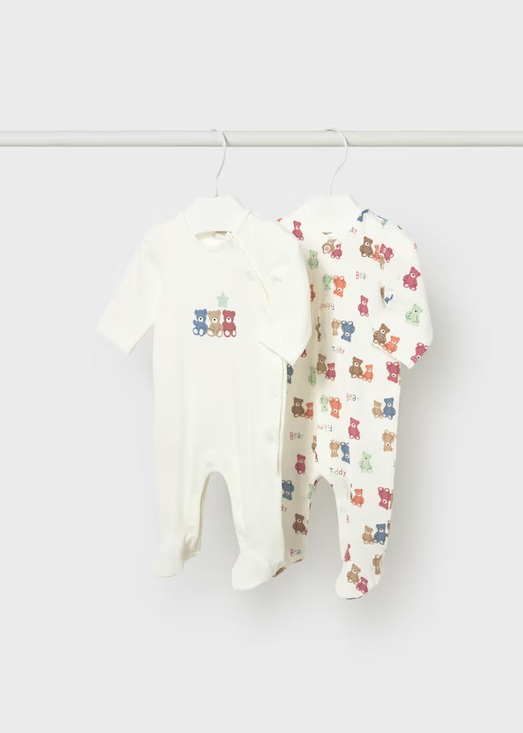 SET 2 PIGIAMI LUNGHI NEONATO MAYORAL