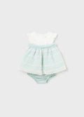 VESTITO COMBINATO CON CULOTTE NEONATA