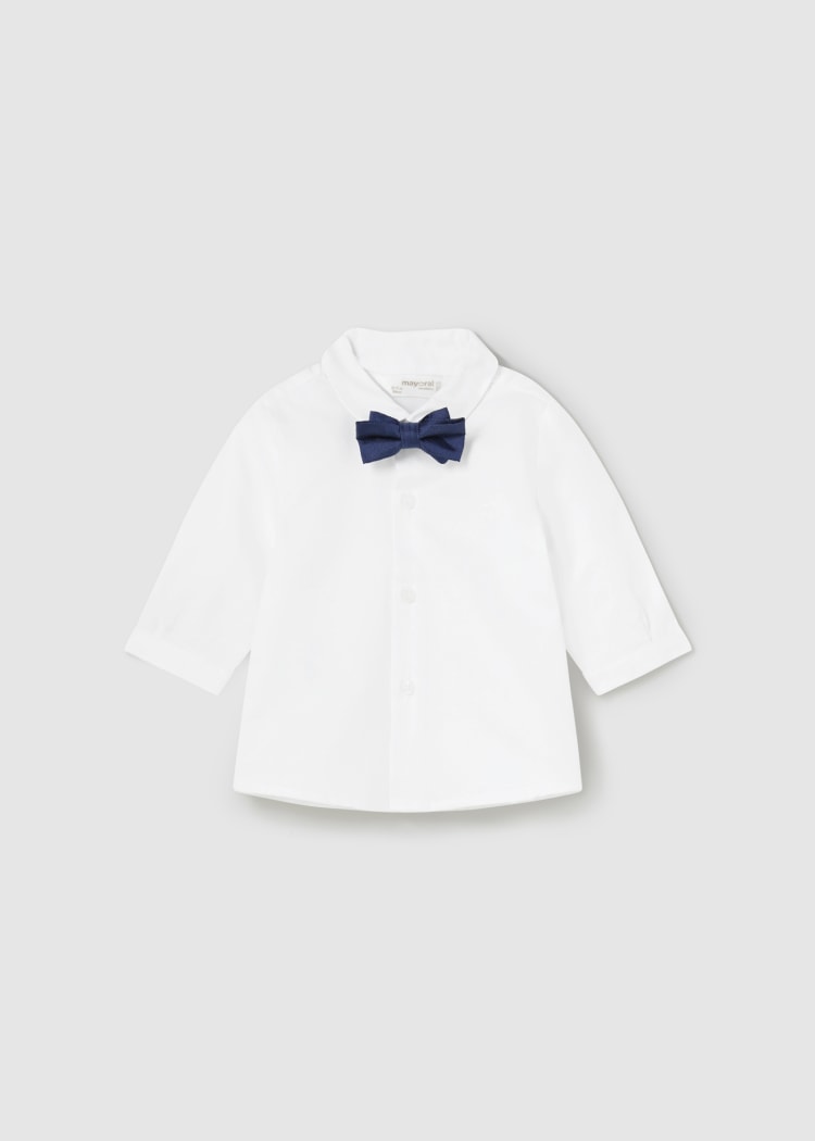 CAMICIA CON PAPILLON NEONATO MAYORAL