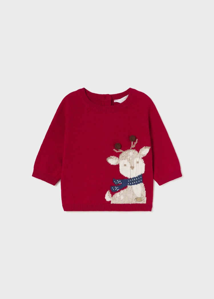 MAGLIONE JACQUARD NEONATO-A MAYORAL