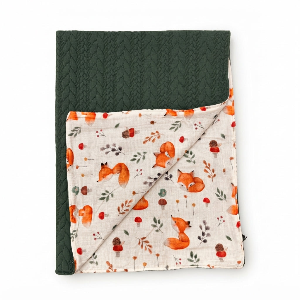 COPERTA CULLA VOLPE NANNAFRUFRU'