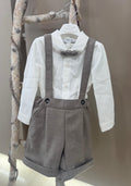 COMPLETO (CAMICIA,GILET,PANTALONE IN LANA CONIGLIETTI) I DELFI