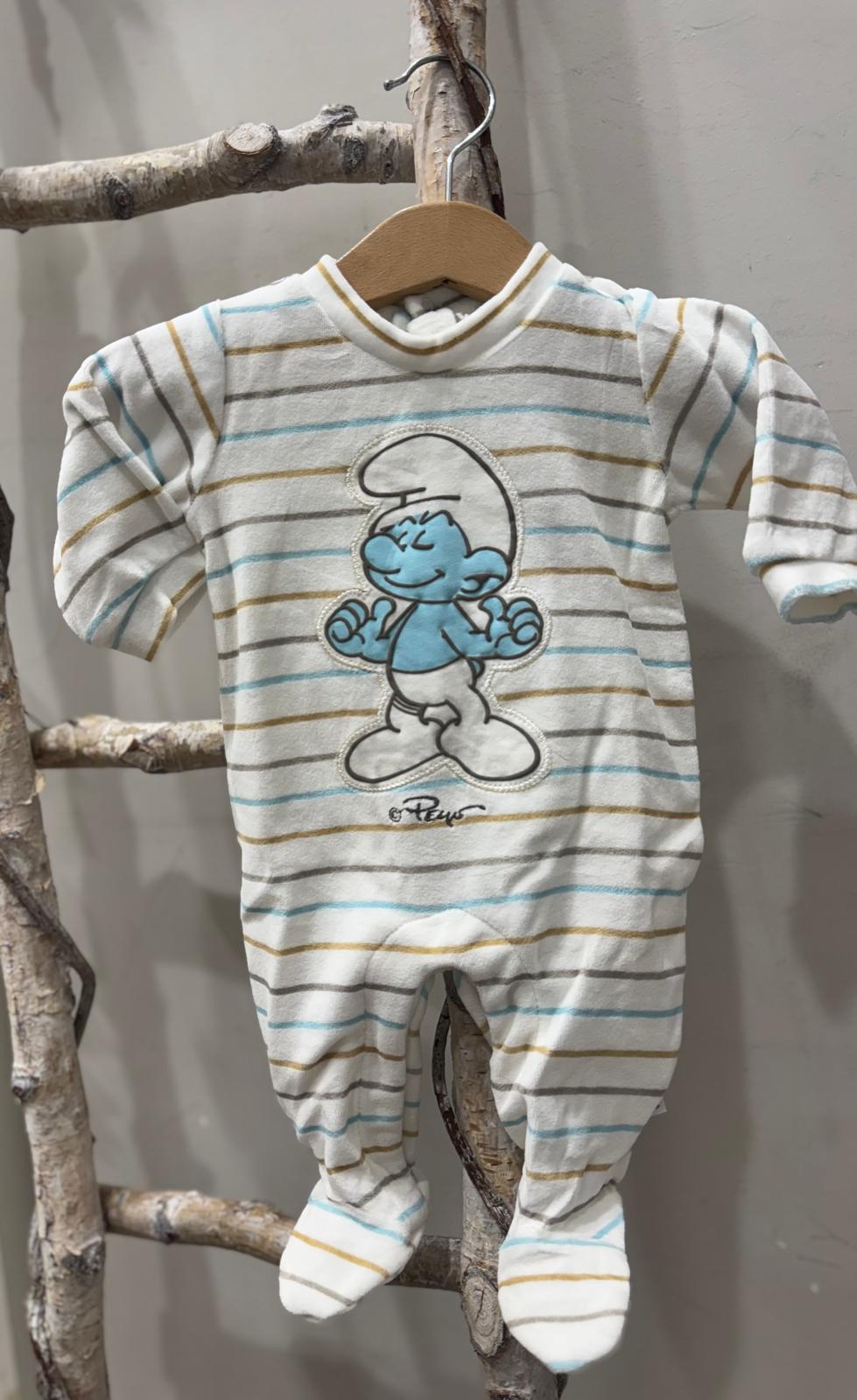 TUTINA IN CINIGLIA I PUFFI NEONATO MELBY