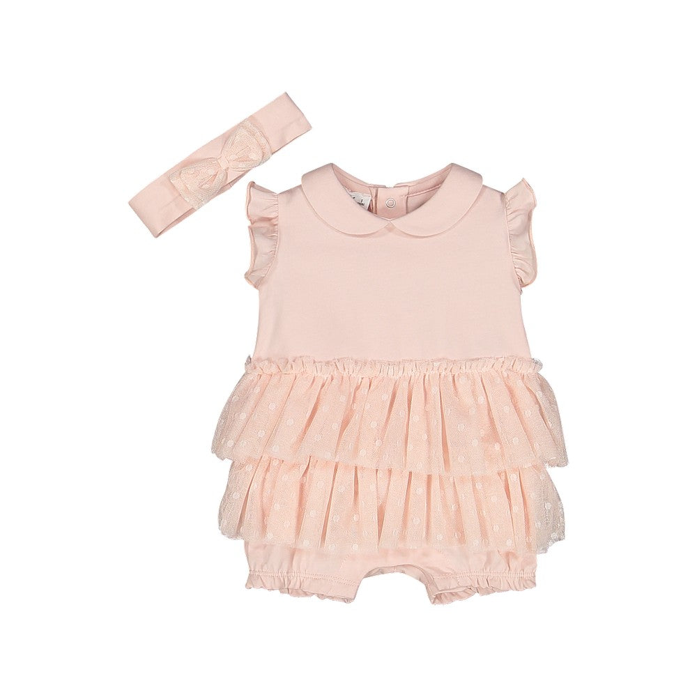 PAGLIACCETTO CON GONNA PER NEONATA MELBY