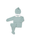 COMPLETO 3 PEZZI IN MAGLIA MOTIVO ROMBI JULIANA