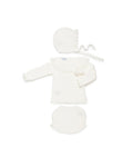 COMPLETO IN MAGLIA CON CULOTTE IN MAGLIA A RIGHE LARGHE JULIANA
