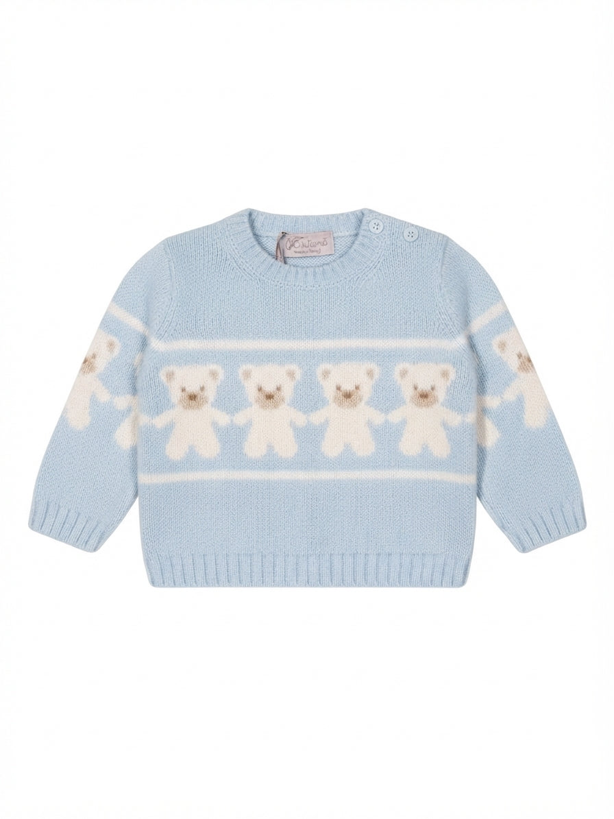 MAGLIONCINO LANA E CASHMERE ORSETTI J.O MILANO