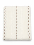 COPERTINA IN MAGLIA CON TRECCE I DELFI