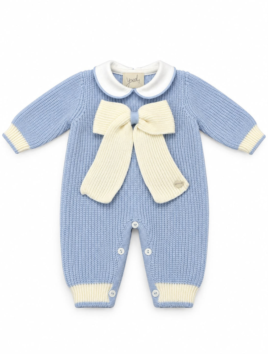 TUTINA IN MAGLIA INGLESE CON FIOCCO I DELFI