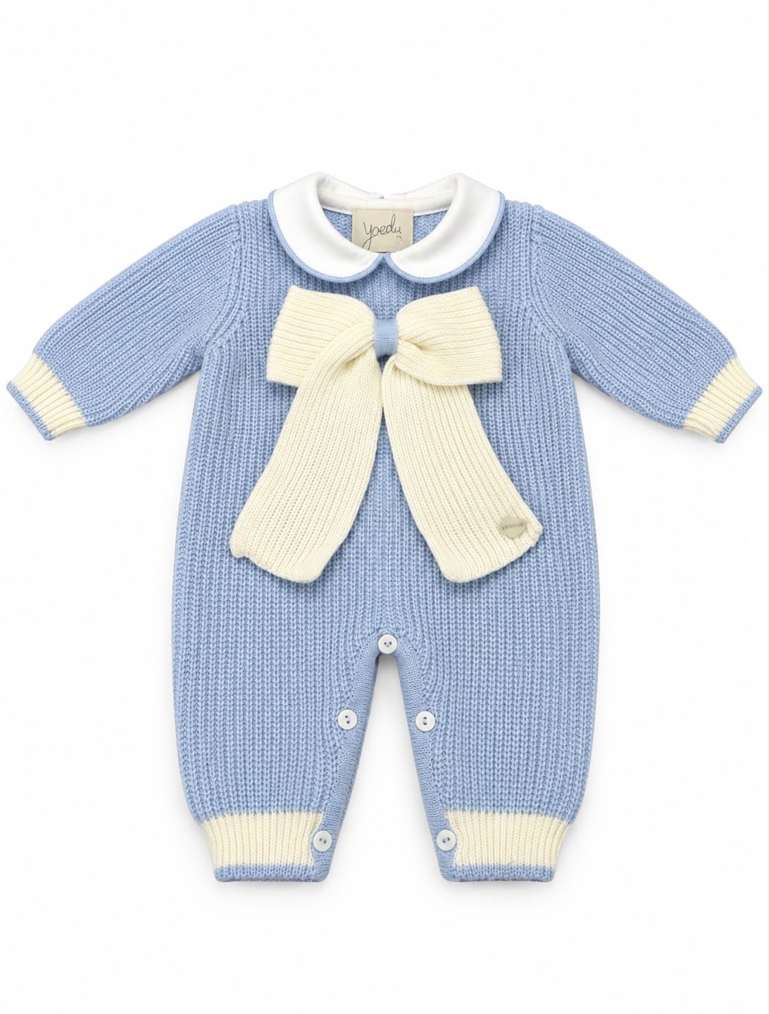TUTINA IN MAGLIA INGLESE CON FIOCCO I DELFI