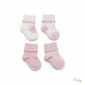 CALZINO PACK 4 PEZZI NEONATA MELBY