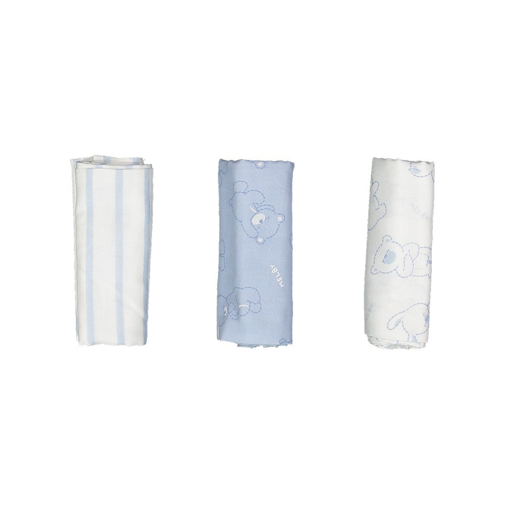 SET 3 GARZE NEWBORN MELBY