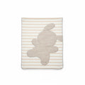 COPERTA IN PIQUET RIGATA ORSETTO MELBY
