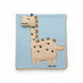 COPERTA NEONATO GIRAFFA IN PIQUET MELBY