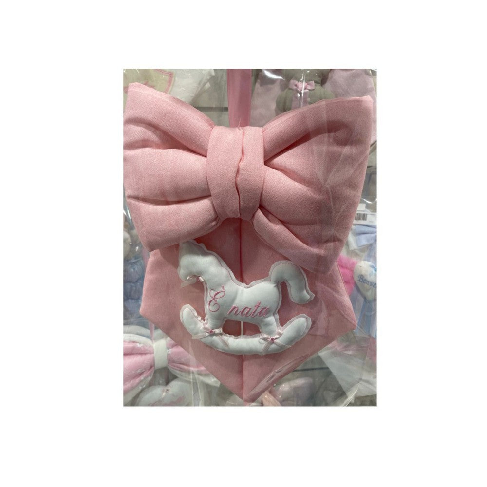 FIOCCO IMBOTTITO ROSA CAVALLINO
